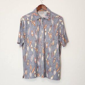 Johnston & Murphy Men's Short Sleeve Polo Shirt Size Large